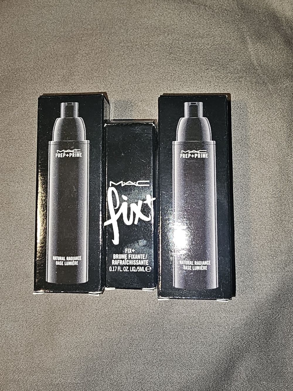 MAC Cosmetics Fix+ Natural Radiance Setting Spray — Black